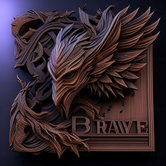 3D model Final Fantasy Brave Exvius game (STL)